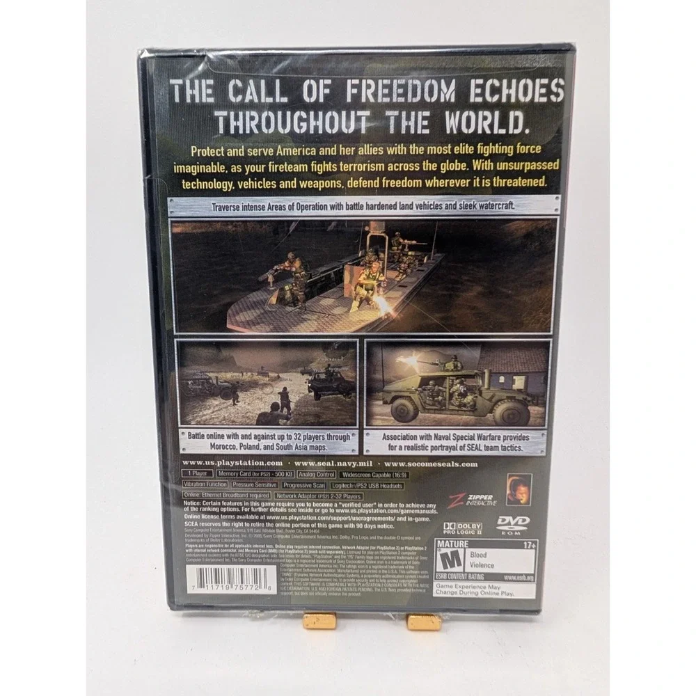 SOCOM 3 US Navy Seals PS2 PlayStation 2 - BRAND NEW ***FACTORY SEALED***